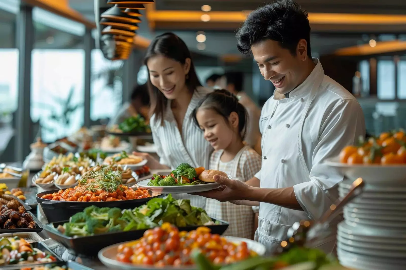 Những Điều Cần Biết Để Phục Vụ Khách Hàng tại Nhà Hàng Buffet Đỉnh Cao